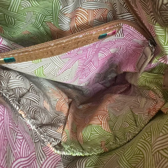 The Sak Tan Leather Crossbody Bag - Picture 6 of 11